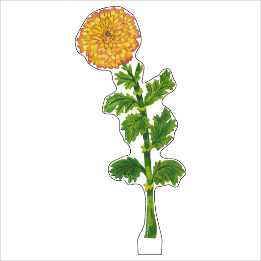 Chrysanthemum Small Acrylic Flower