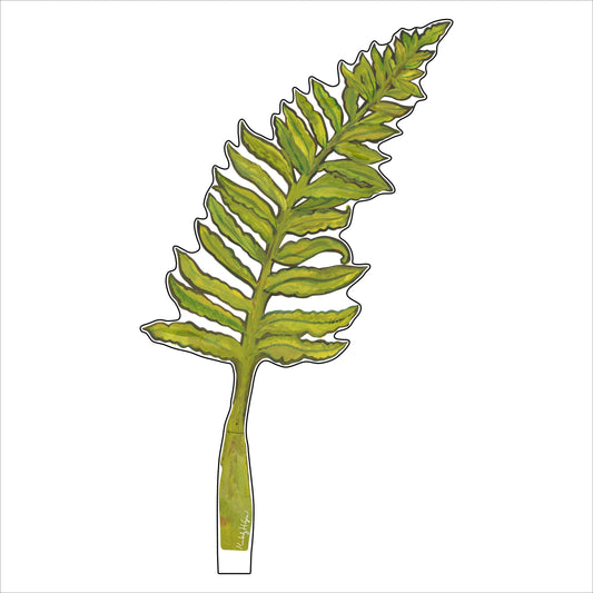 Classic Fern Large Acrylic Flower