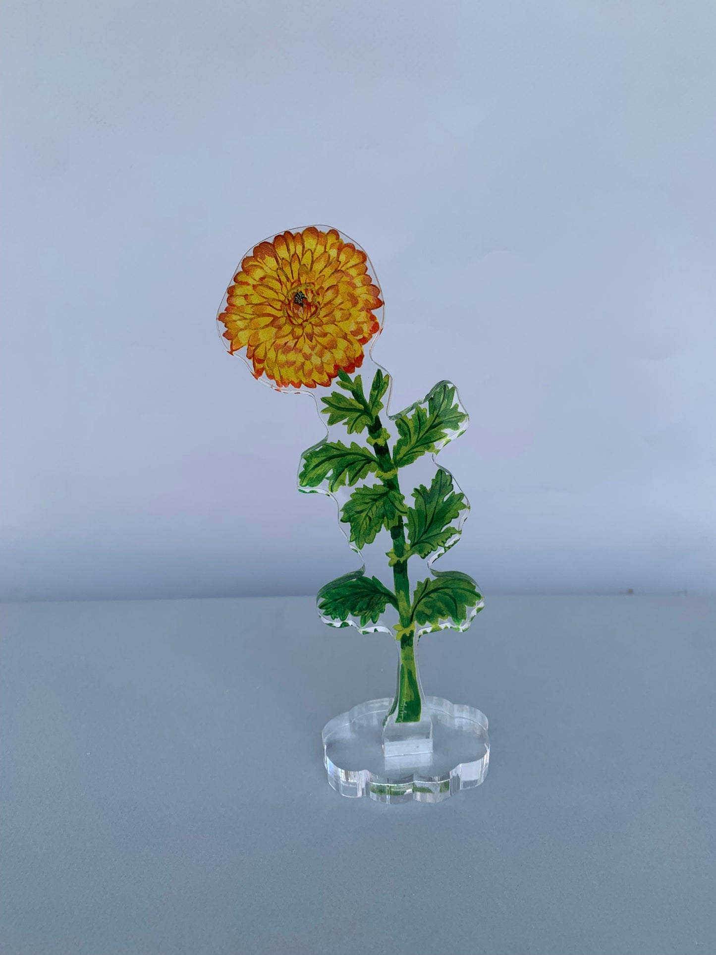 Chrysanthemum Small Acrylic Flower