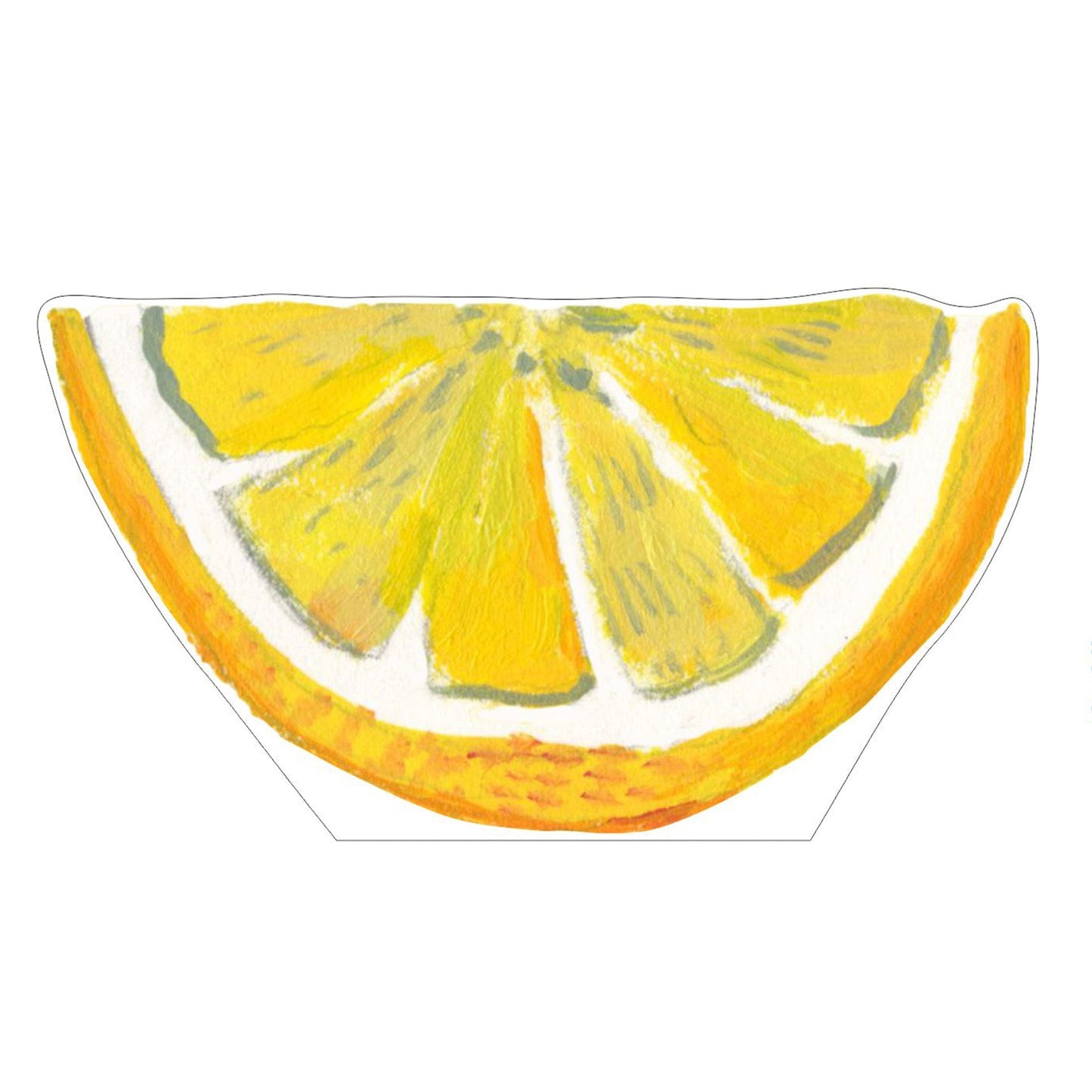 Lemon Slice Acrylic Cutout Shelfie 0.75 inch