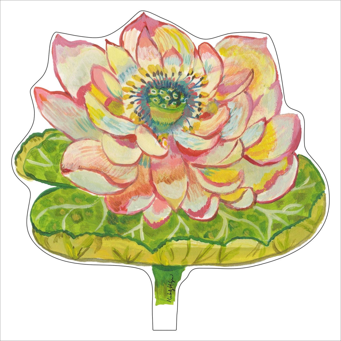 Lotus Flower Large Acrylic Flower