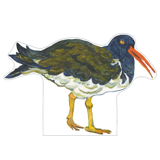 Oyster Catcher Bird Mini Acrylic Cutout Shelfie 0.50 inch