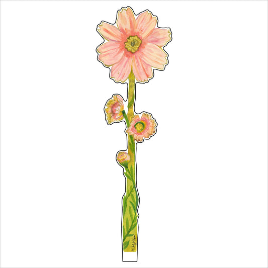 Peach Cosmos Large Acrylic Flower