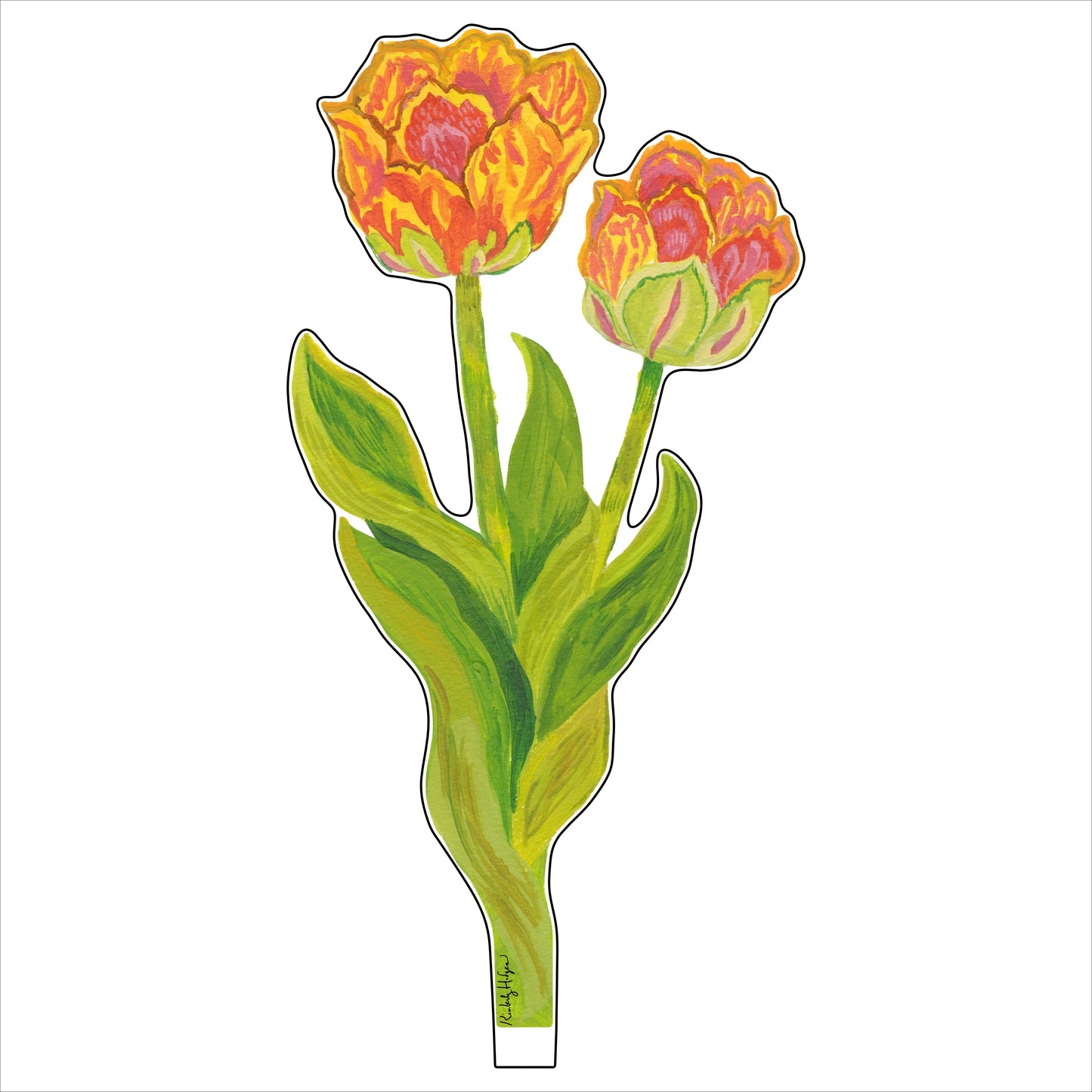 Tulips Large Acrylic Flower